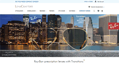 Desktop Screenshot of lenscrafters.com